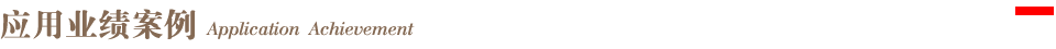 模塊七頂部橫條-應用業(yè)績案例標題