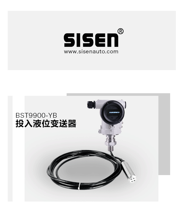 BST9900T-YB單晶硅投入式液位變送器