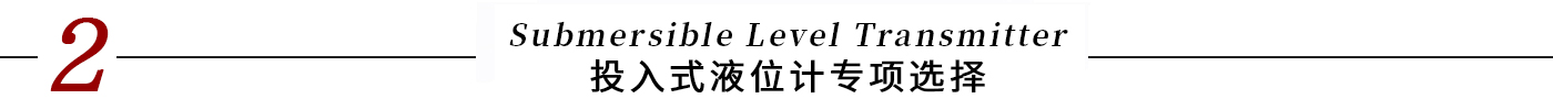 標題-投入式液位計