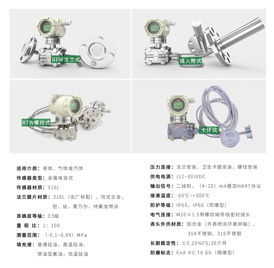 BST6800-RD系列遠(yuǎn)傳差壓變送器廠家